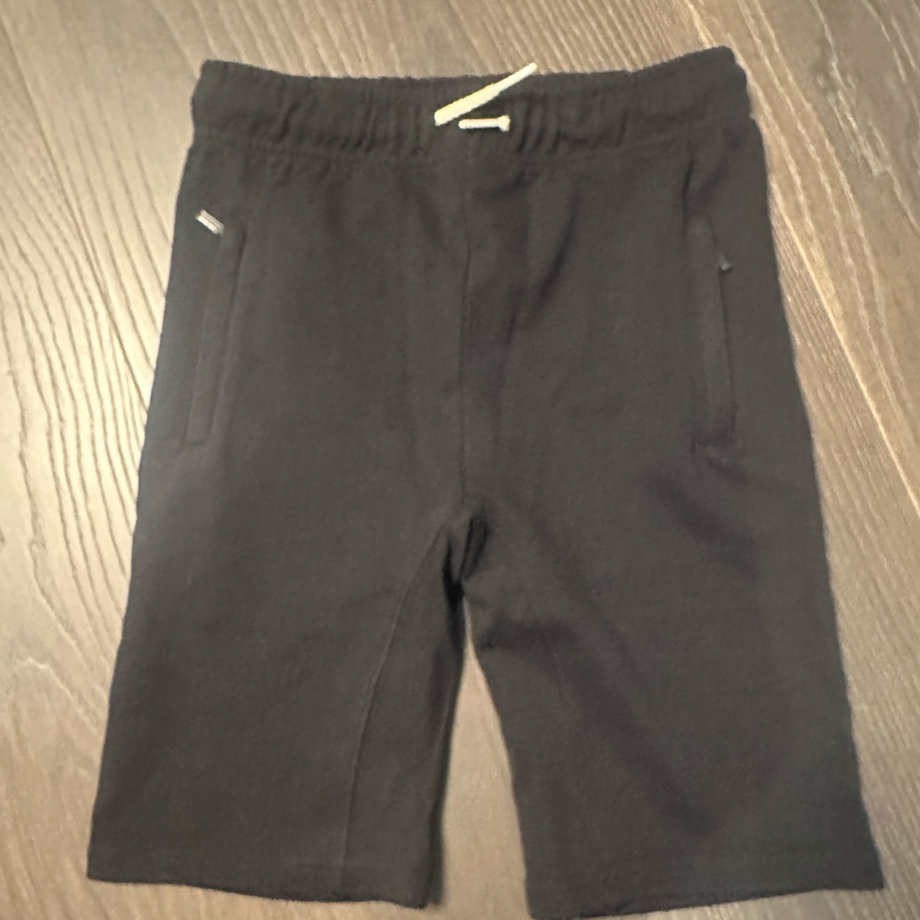 Molo Black Elastic Waist Shorts